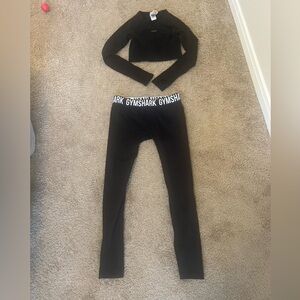 Gymshark Black Matching Set